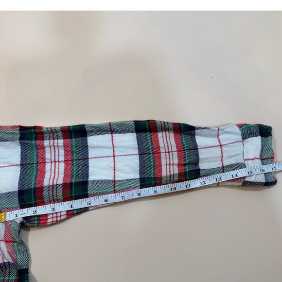 NWT Aerie Women’s Plaid Flannel Button Down Shirt – Red Green White – Size S - Picture 6 of 6